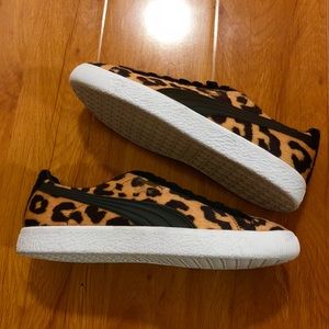 Puma clyde cheetah Clearance